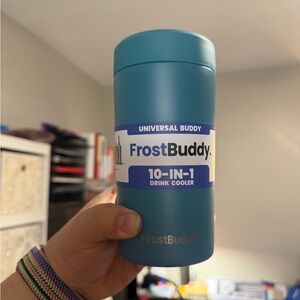NEW in box Frost Buddy Universal 2.0 can cooler in discontinued turquoise!